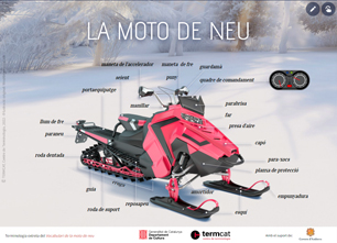 La moto de neu