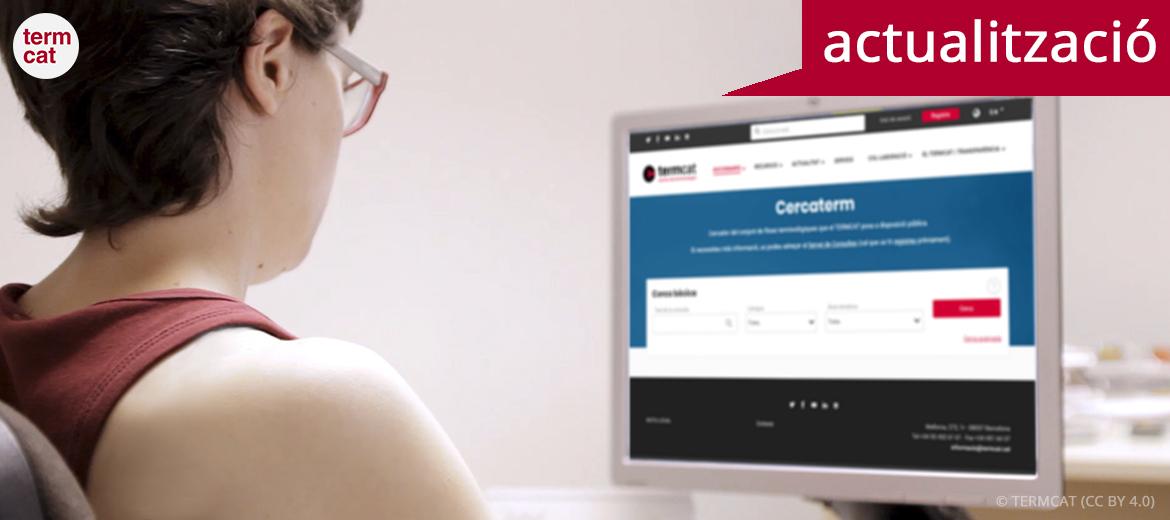 imatge d'algú consultant el Cercaterm