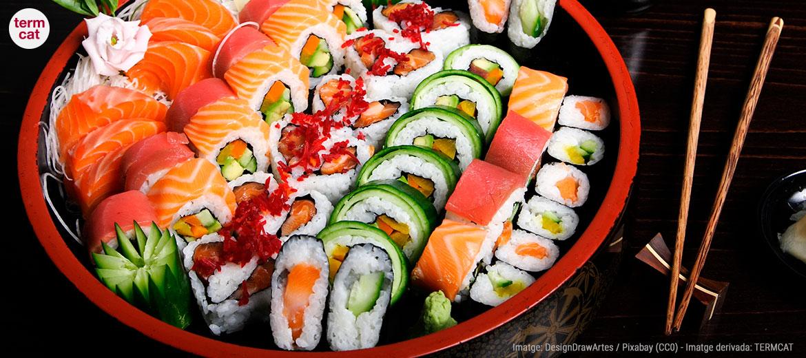 imatge de sushi
