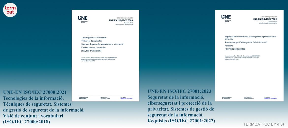 imatge de les cobertes de les normes