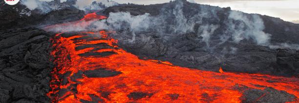 imatge d'una colada de lava