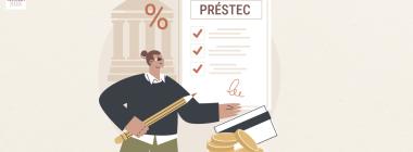 Una persona signant un préstec